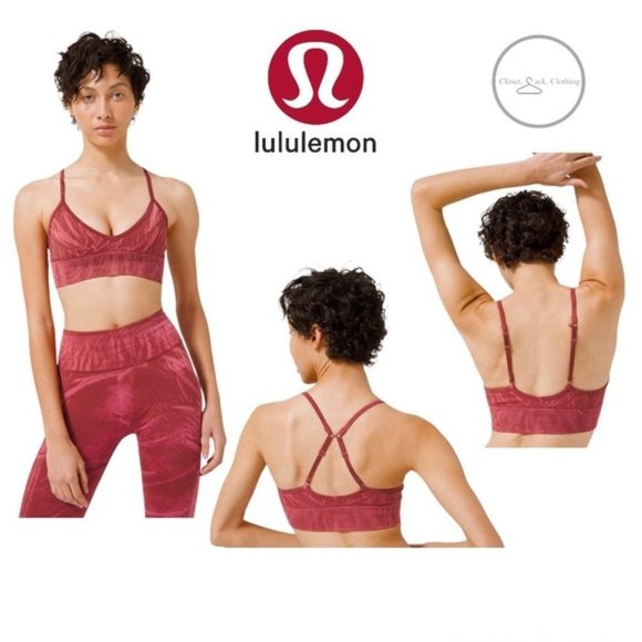 lululemon athletica Other - Lululemon Ebb To Street Bra Size 10